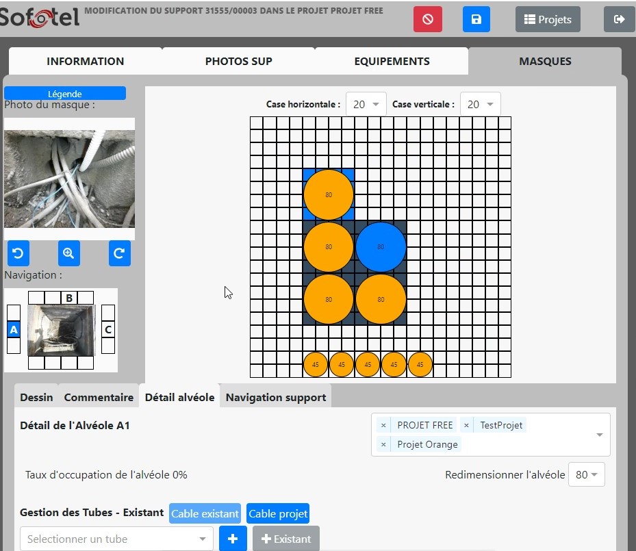 urban network cabling software screenshot 2